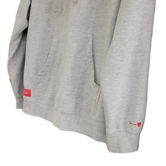 BTS Big Hit Official‎ Tour Sweatshirt Gray Size M/L Graphic Back K-Pop Merch - Picture 6 of 12